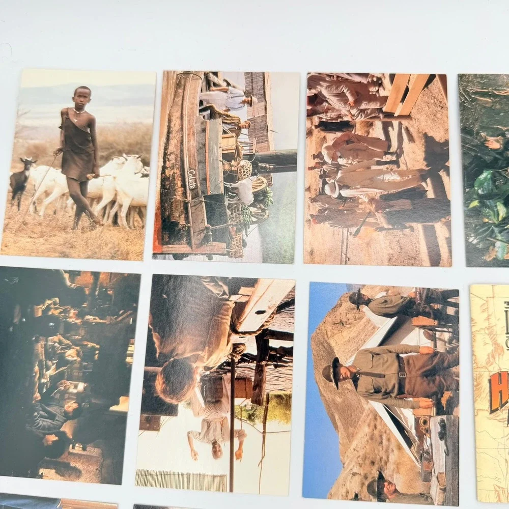Pro Set Indiana Jones Trading Cards Unisex OS Multi Excellent 1992 21pc Lot